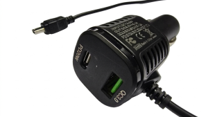Ciggkabel för Bobrik med dubbla USB uttag